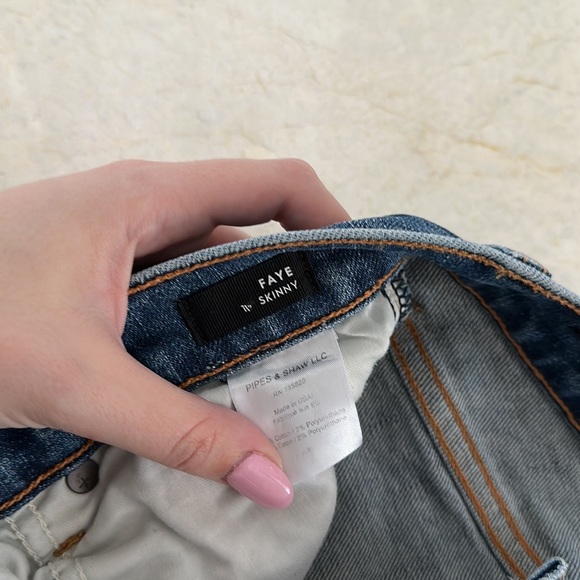 Veronica Beard Faye High-Rise Button-Fly Skinny Jeans w/ Frayed Hem - Picture 6 of 7